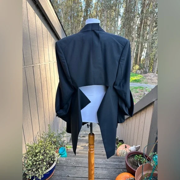 Junya Watanabe for Comme des Garcons Jacket with Ruched Sleeves - Picture 4 of 15